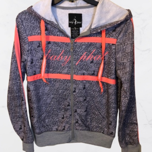 Baby Phat Jackets & Blazers - 5/$20 Baby Phat athletic jacket with hood